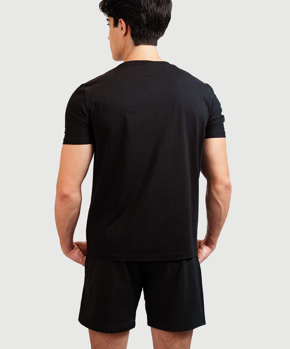 Playera Slim Fit Negra