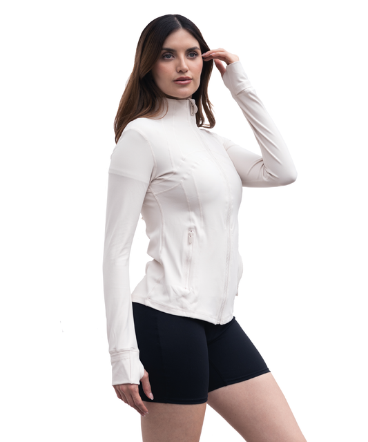 Slim Jacket Beige