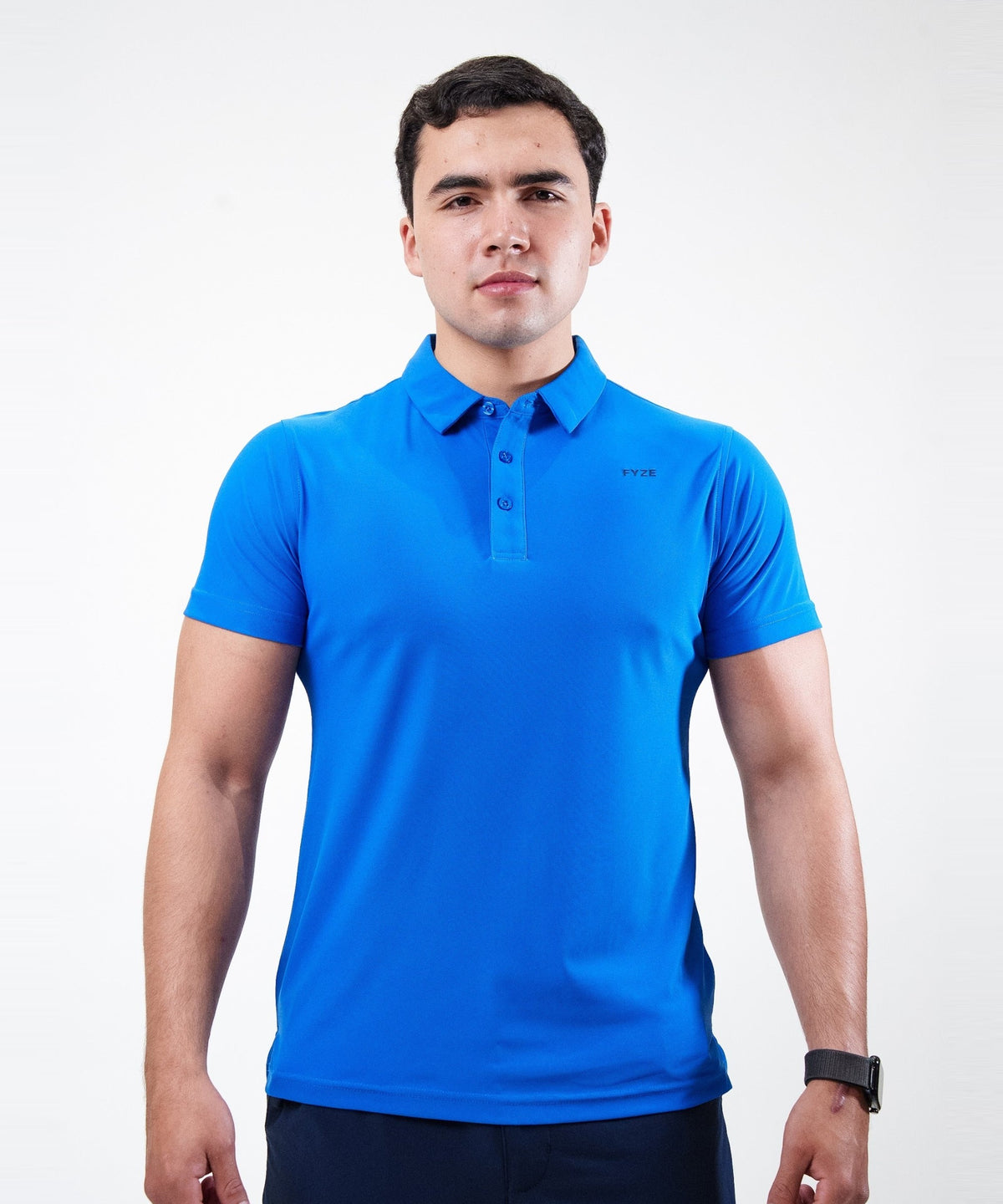 Polo Fly Azul Rey, vista de frente