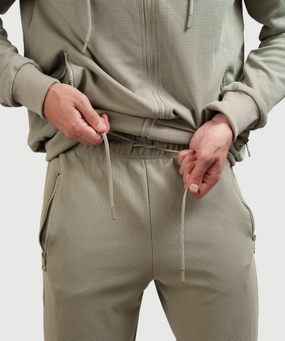 Pants Waffle Verde Seco