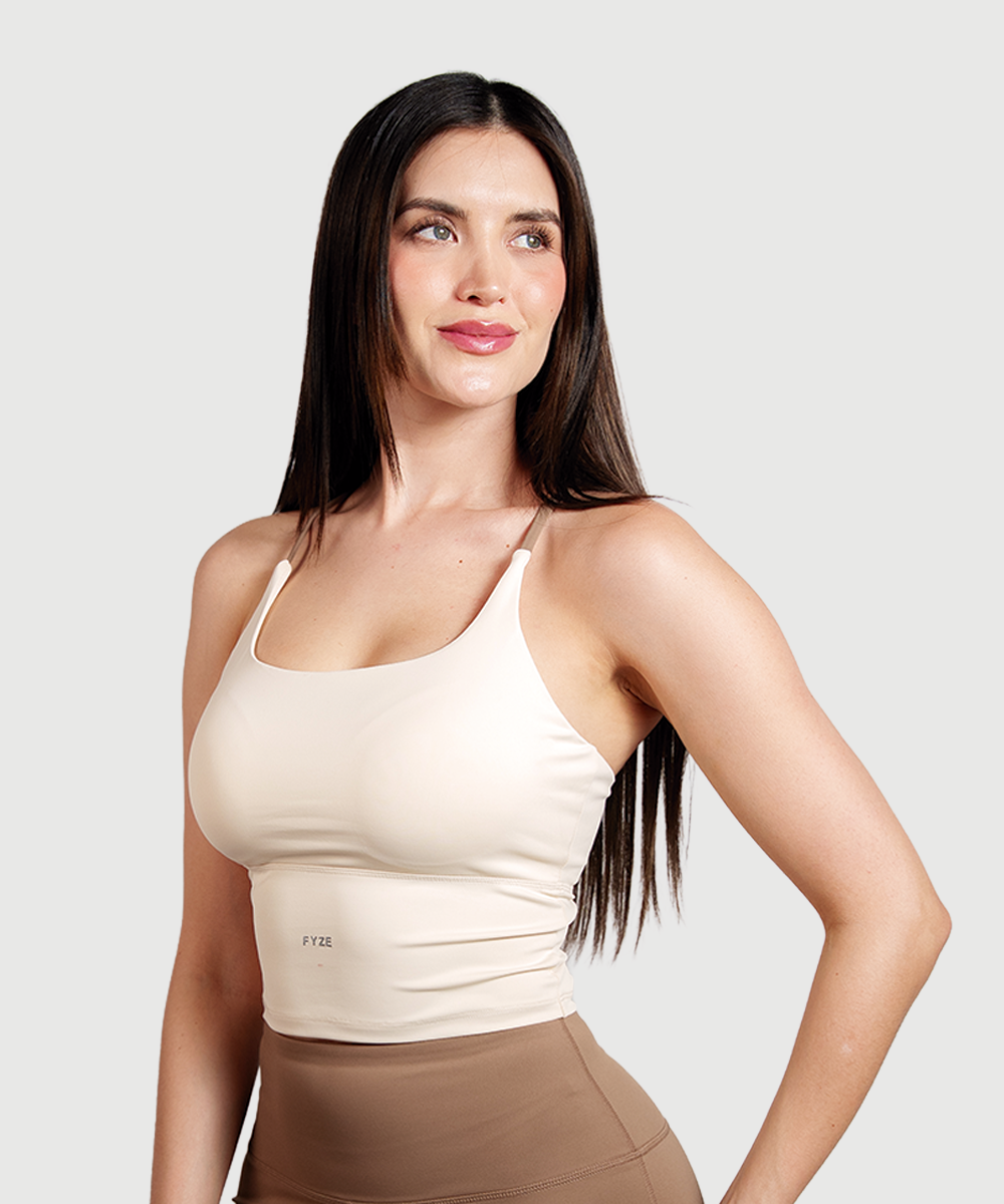 Tank Deportivo Beige