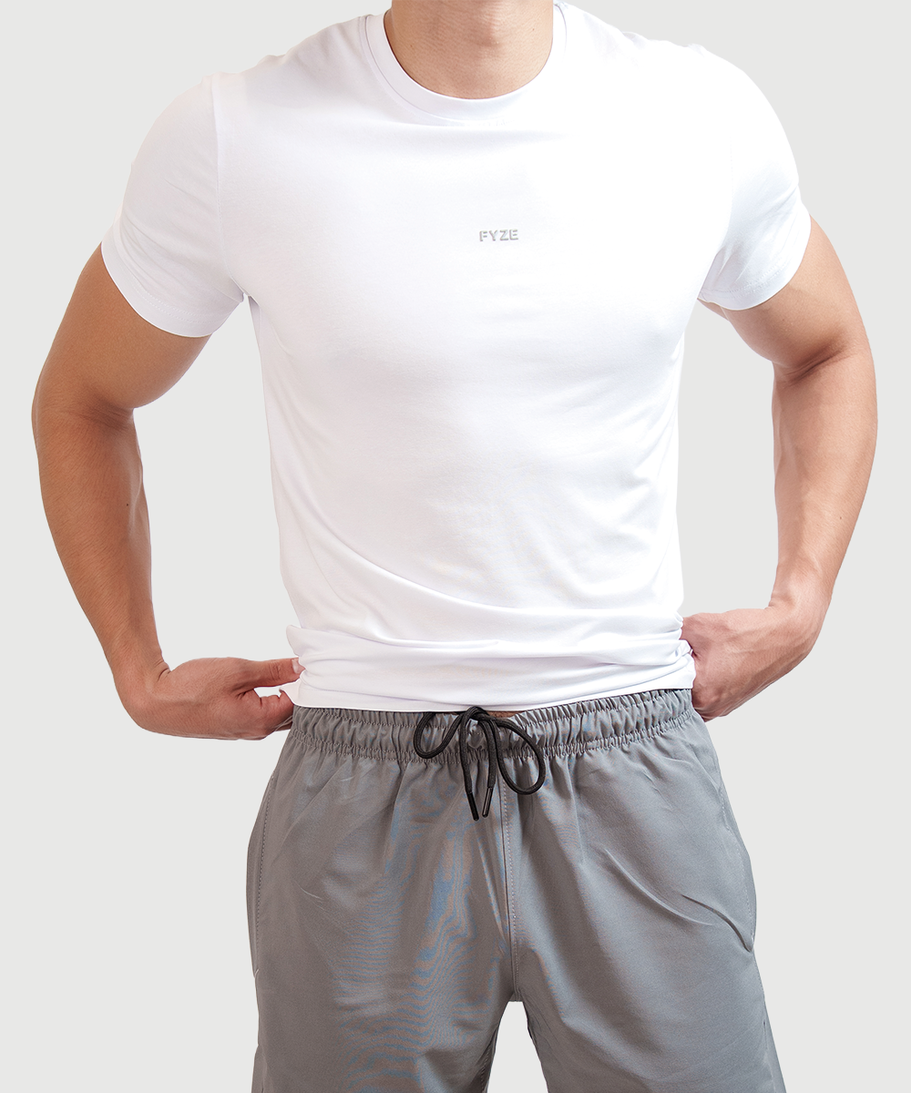 Playera Slim Fit Blanca