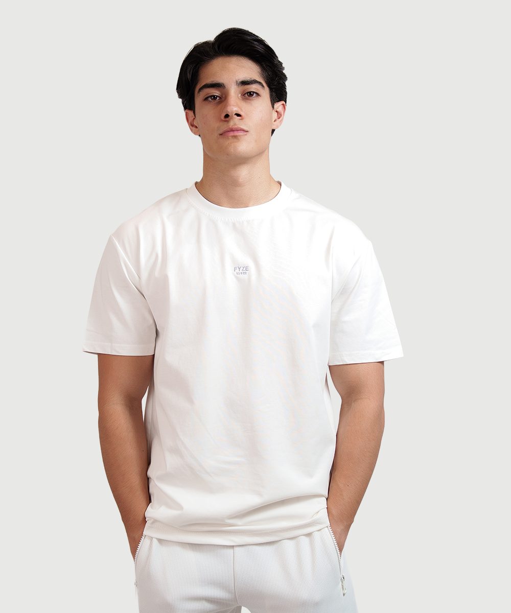 Playera Boxy Blanca