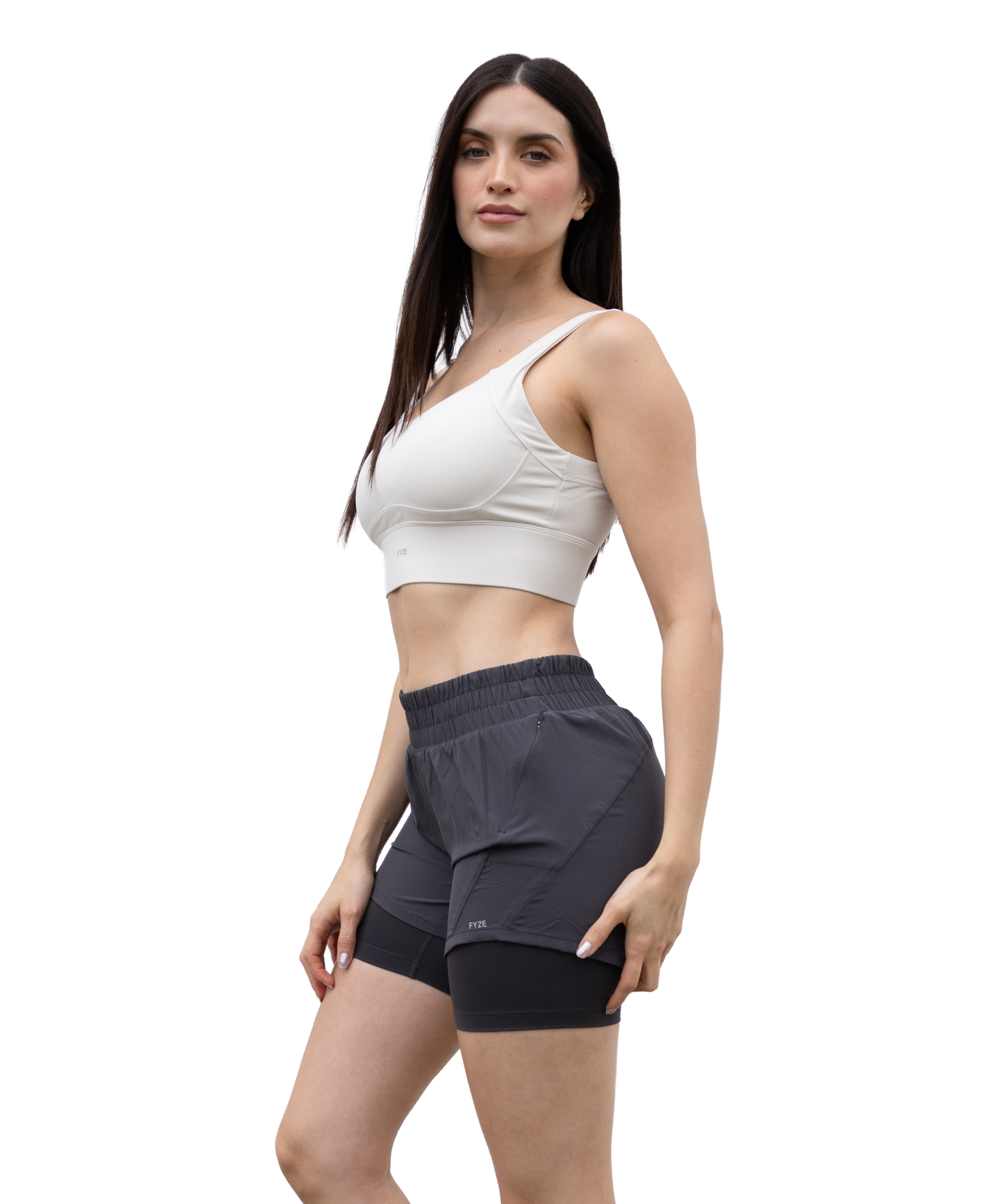 Short Lycra Gris New Collection