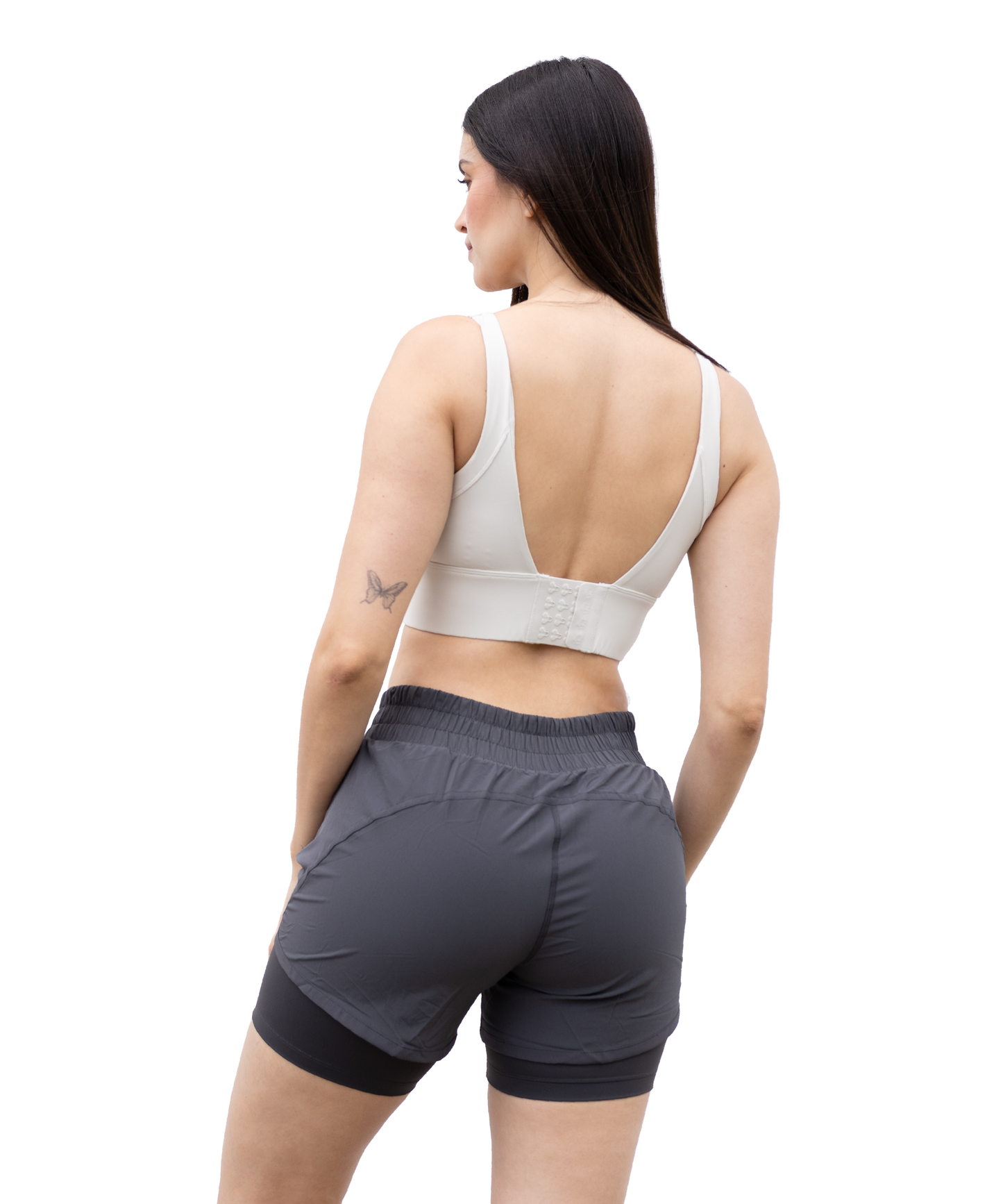 Short Lycra Gris New Collection