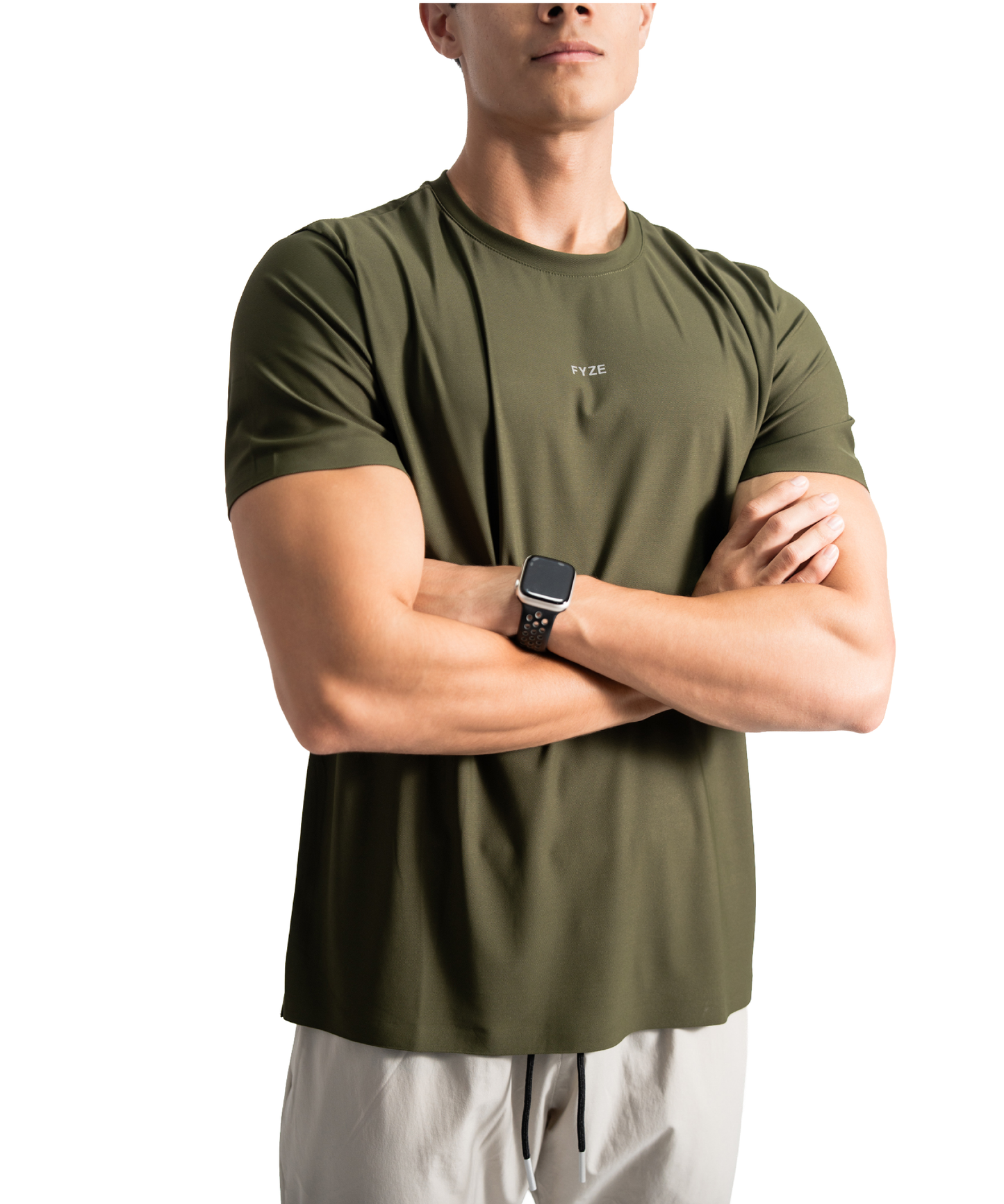 Playera Fly Fit Verde Militar
