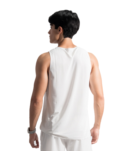 Dri-Fit Blanca Sin Mangas