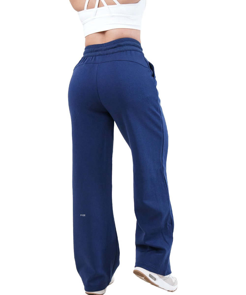 Cotton Pants Marino Fyze, vista de espalda