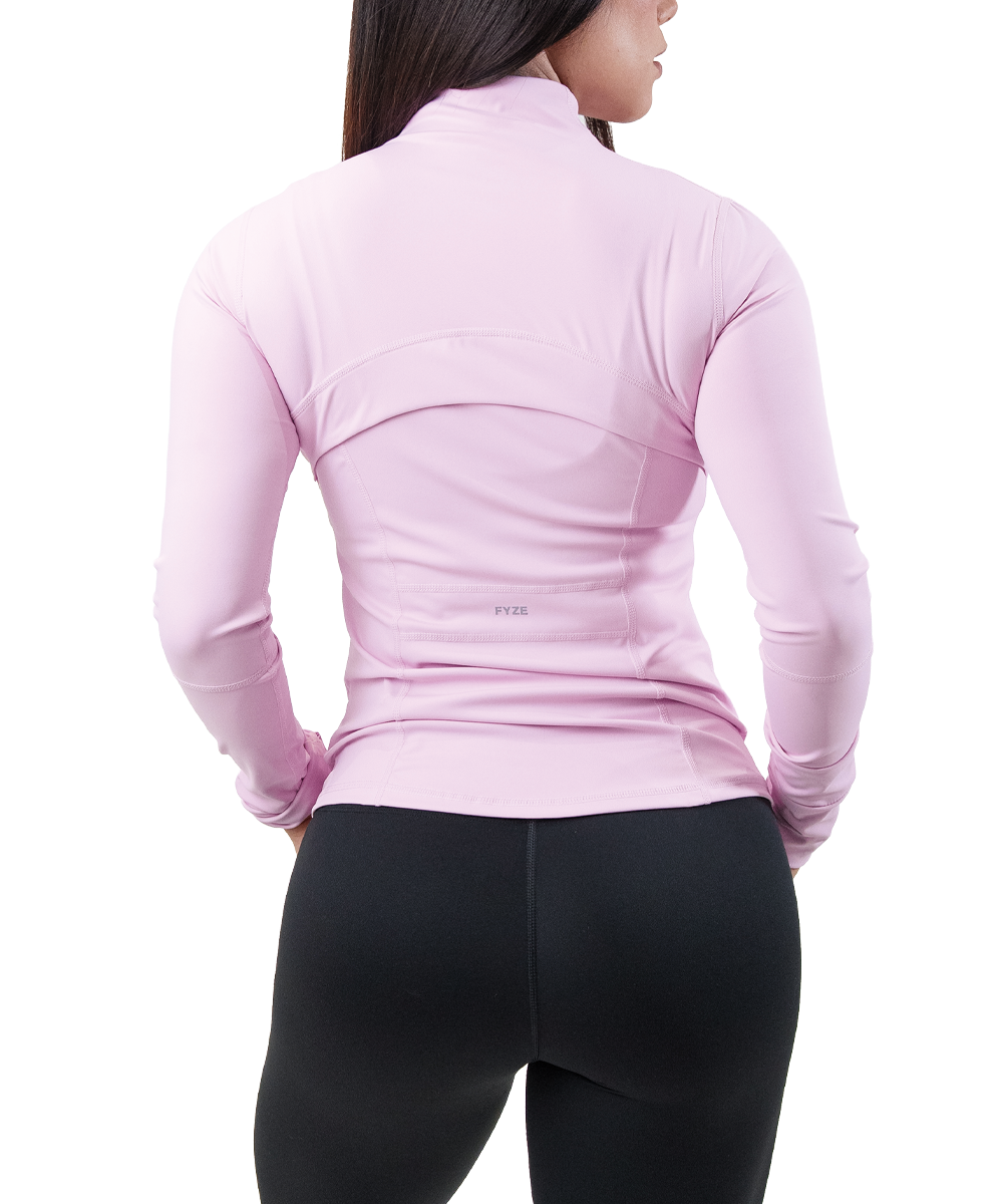 Jacket Lila Fyze, vista de espalda