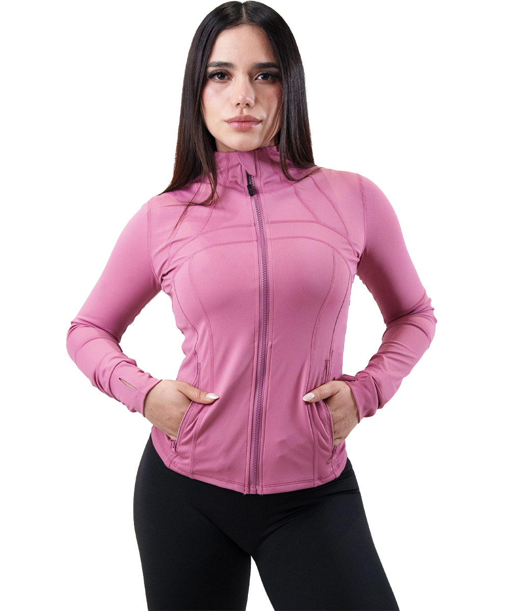 Jacket Rosa Fyze, vista de frente