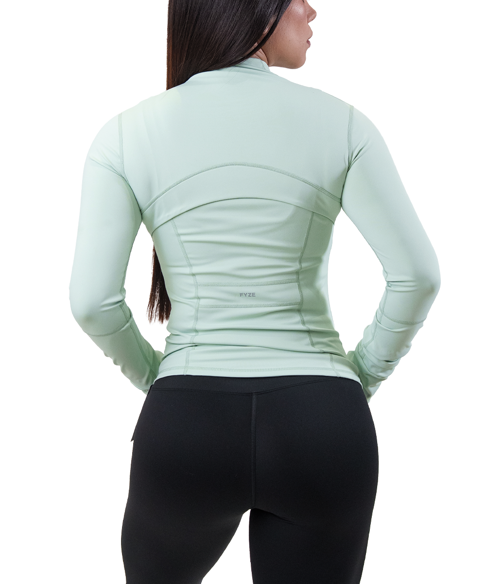 Jacket Menta Fyze, vista de espalda