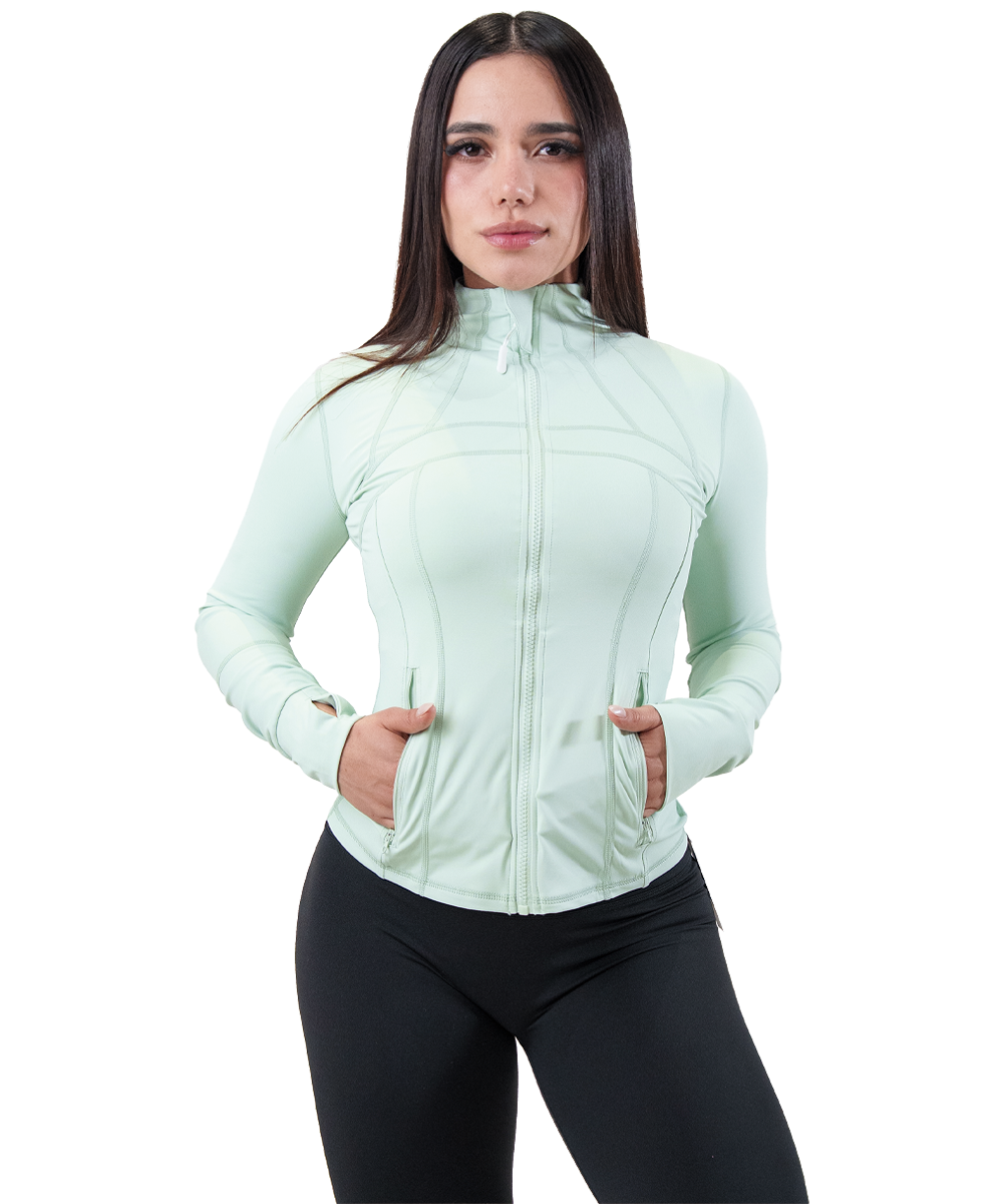 Jacket Menta Fyze, vista de frente
