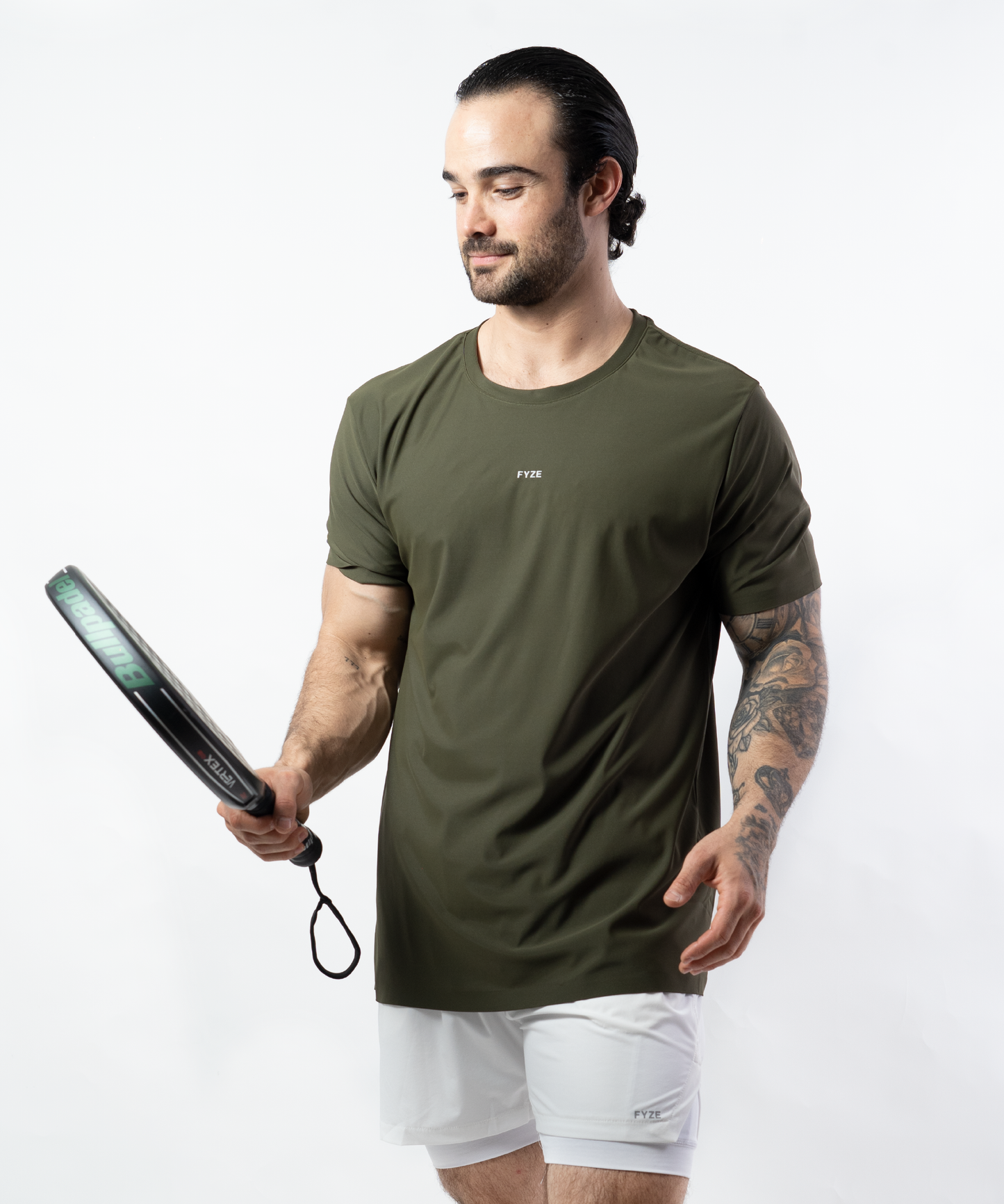 Playera Fly Fit Verde Militar