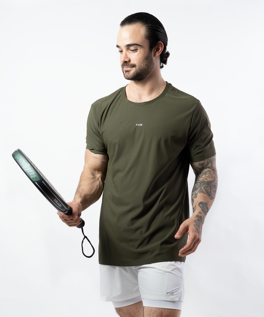 Playera Fly Fit Verde Militar