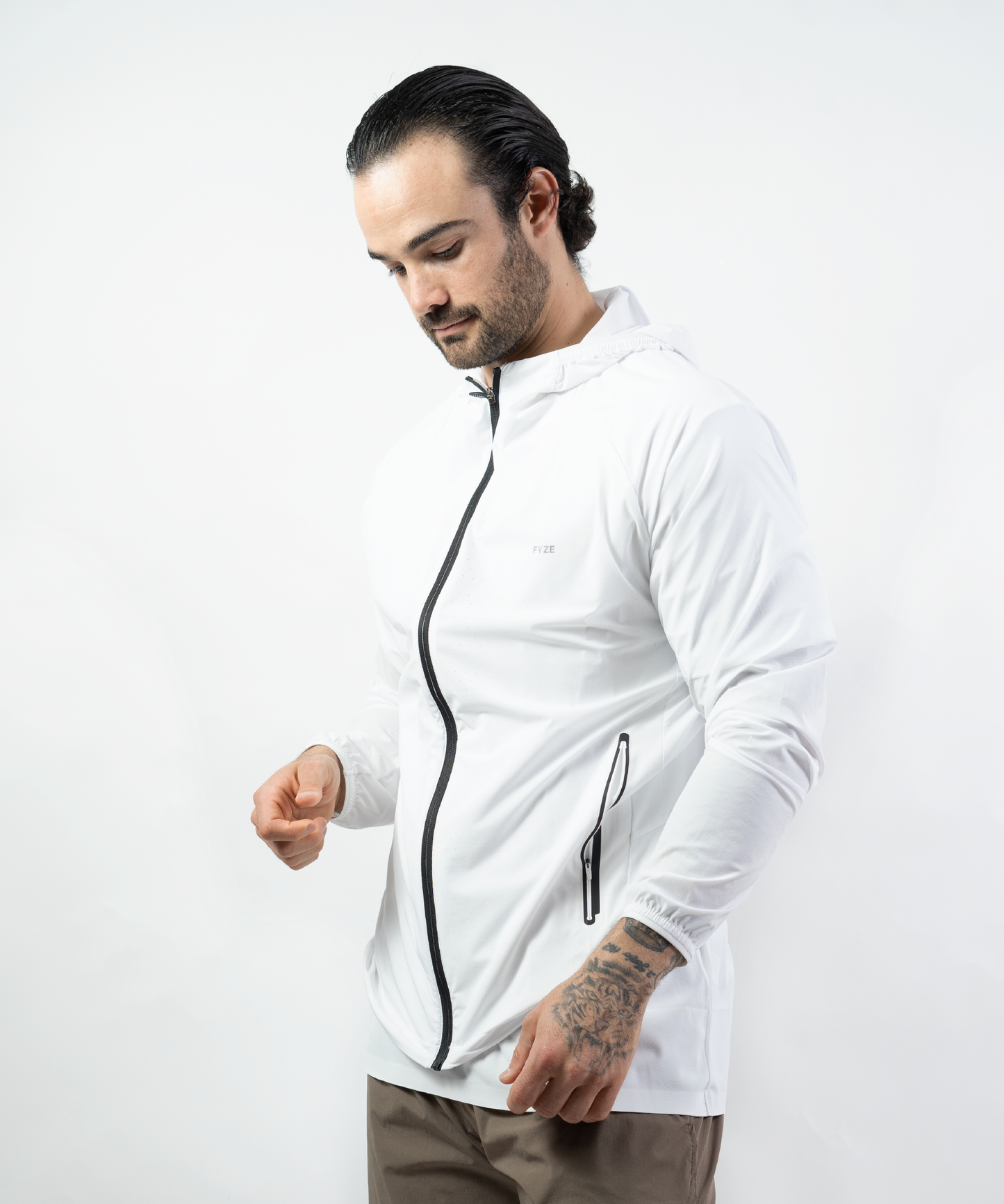 Chamarra Dri-Fit Blanca